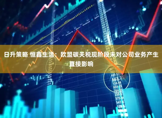 日升策略 恒鑫生活：欧盟碳关税现阶段未对公司业务产生直接影响